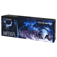 Комплект клавиатура + мышь + наушники Oklick HS-HKM100G Imperial фото 4